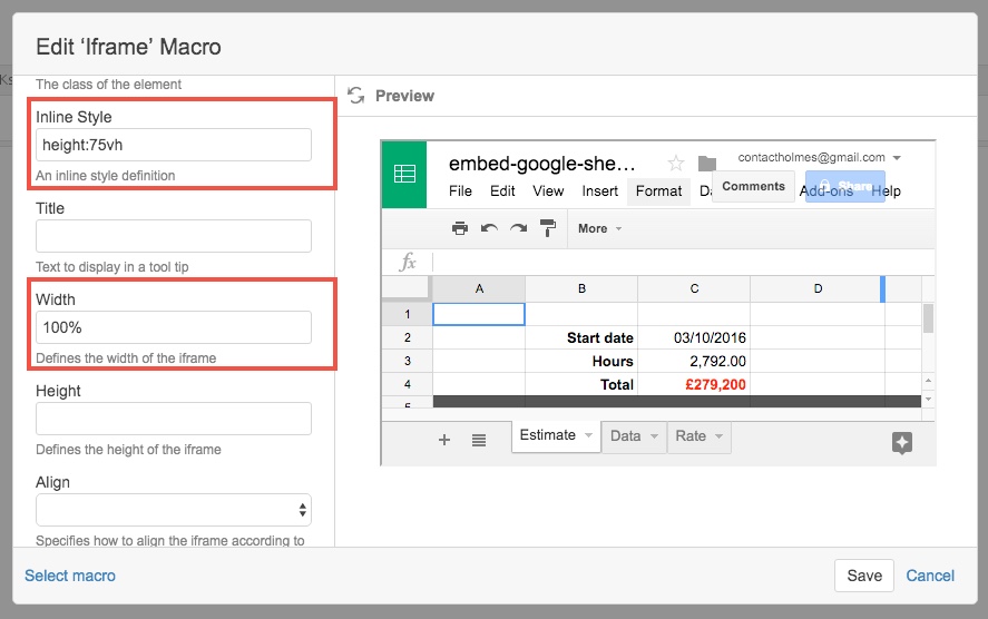 googlesheetsconfluenceheightwidthiframe Light Many Fires